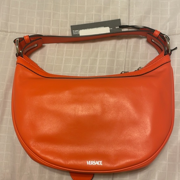 Versace medium  hobo leather bag NWT - Picture 2 of 6